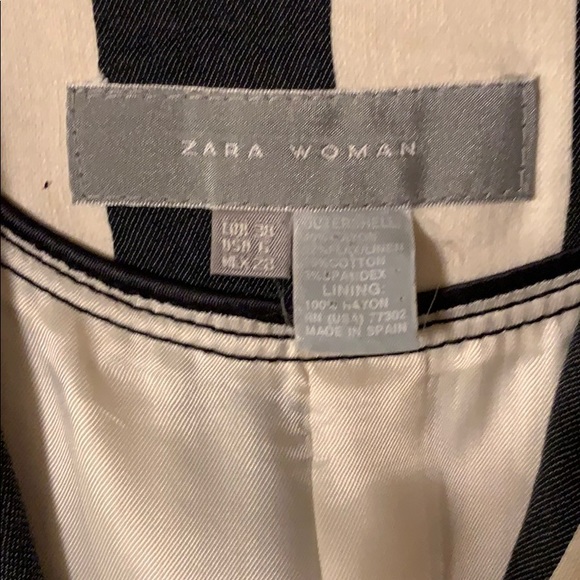 Zara Linen Blazer - Picture 2 of 4